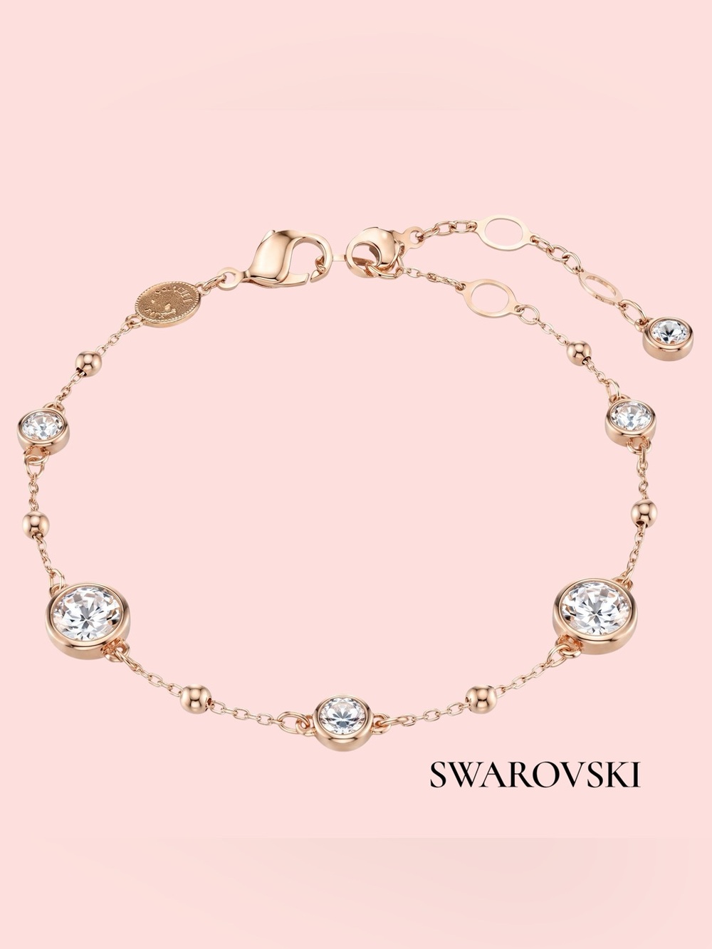 Swarovski IMBER NEW Crystal Bracelet One Size Gold Plated